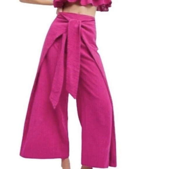 Free People Tropic Babe Set in Dark Pink - Picture 5 of 8